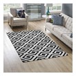 rug stores nearby Modway Furniture Rugs Black and White
