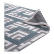 sage green circle rug Modway Furniture Rugs Ivory, Light Gray and Sky Blue