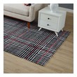 5 3 x 7 6 rug size Modway Furniture Rugs Rugs Ivory, Black and Red