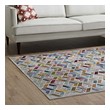 5x7 entryway rug Modway Furniture Rugs Multicolored