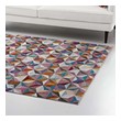solid area rugs 8x10 Modway Furniture Rugs Multicolored