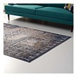 runners and rugs Modway Furniture Rugs Blue, Rust and Cream