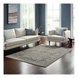 yellow area rug 5x7 Modway Furniture Rugs Brown and Silver Blue