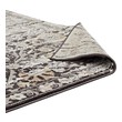 grey floor rug Modway Furniture Rugs Black and Beige