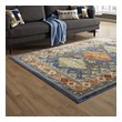 red rugs for living room Modway Furniture Rugs Multicolored