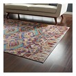 4 foot rug Modway Furniture Rugs Multicolored
