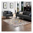 9 x 12 blue area rugs Modway Furniture Rugs Multicolored
