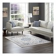5 x 7 area rugs near me Modway Furniture Rugs Ivory and Moroccan Blue