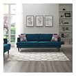 blue grey area rug Modway Furniture Rugs Beige and Ivory