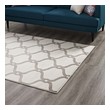 rugs & rugs Modway Furniture Rugs Beige and Ivory