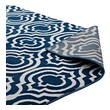 discount area rugs Modway Furniture Rugs Moroccan Blue and Ivory