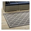 kitchen floor mat Modway Furniture Rugs Rugs Gray and Beige