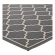hand tufted area rugs Modway Furniture Rugs Rugs Gray and Beige