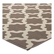 indoor rugs near me Modway Furniture Rugs Light and Dark Beige