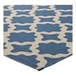 10 x 12 rugs for living room Modway Furniture Rugs Blue and Beige