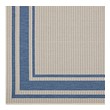 5 ft rug Modway Furniture Rugs Blue and Beige