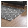 pink and blue area rug Modway Furniture Rugs Gray and Ivory