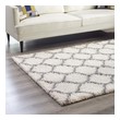 the rug spot Modway Furniture Rugs Ivory and Gray