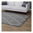 rug designer Modway Furniture Rugs Gray and Ivory