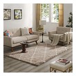 3 6 x 5 6 rug size Modway Furniture Rugs Beige and Ivory