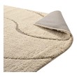 rugs at home depot 5 x 7 Modway Furniture Rugs Creame and Beige