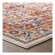 10 by 10 area rugs Modway Furniture Rugs Ivory, Blue, Orange, Yellow, Red