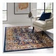 cheap carpet runners for hallways Modway Furniture Rugs Rugs Blue, Orange, Yellow, Red
