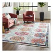 extra large area rugs Modway Furniture Rugs Ivory, Blue, Red,Orange,Yellow
