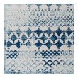 red black and white rug Modway Furniture Rugs Ivory and Blue
