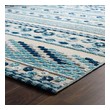 solid color rugs 8x10 Modway Furniture Rugs Ivory and Blue