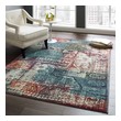 foot mats for home Modway Furniture Rugs Multicolored