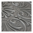 glass and metal mosaic tile NicheTiles Brushed Nickel