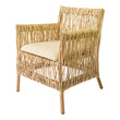 beige side chair Oggetti Dining Room Chairs Rattan