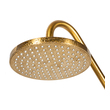 mixer shower with rain head Pulse Brushed Gold