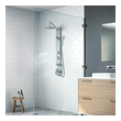rain shower system ceiling mount Pulse Silver - Stainless Steel