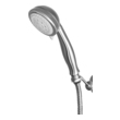white shower head Pulse Silver - Brushed Nickel