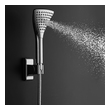 waterfall tap with shower head Pulse Chrome