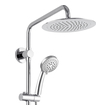 rain shower system with body jets Pulse Chrome