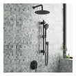 tub mounted faucets Pulse Shower Systems Matte Black