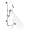 handheld shower head wall mount Pulse Polished Stainless Steel - Chrome
