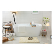 59 bathtub Pulse Free Standing Bath Tubs White