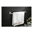 heated towel rail in shower Ruvati Accessories Chrome / Crystal
