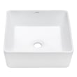 modern vanity top Ruvati Bathroom Sink White