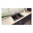 drop in stainless steel sink Ruvati Kitchen Sink Espresso / Coffee Brown