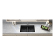 33 stainless steel undermount sink Ruvati Kitchen Sink Midnight Black