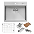stainless steel single bowl sink with drainboard Ruvati Kitchen Sink Stainless Steel