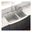 double kitchen sink for 30 inch cabinet Ruvati Kitchen Sink Stainless Steel