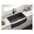 single bowl kitchen sink with drainer Ruvati Kitchen Sink Gunmetal Matte Black