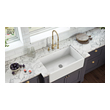 36 inch stainless sink Ruvati Kitchen Sink White