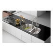 double drop in sink Ruvati Kitchen Sink Stainless Steel